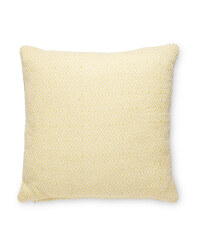 Kirkton House Diamonds Cushion - Ochre