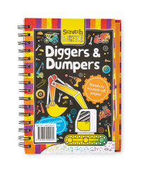 Diggers Scratch and Sketch Book