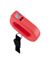 Digital Suitcase Scale - Cabaret Red