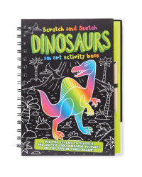 Dinosaurs Scratch and Sketch