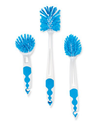 Dish, Pot & Glass Brush Set