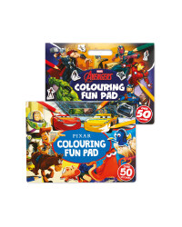 Disney Pixar Colouring Pads