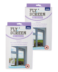 Fly Screen For Windows 2-Pack