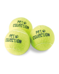 Dogs Large Tennis Balls 3 Pack