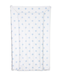 Dotted Baby Changing Mat - Blue