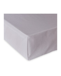 Double Fitted Sheet - Grey
