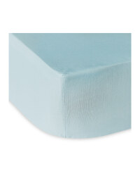 Double Fitted Sheet - Teal