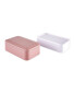 Double Bento Lunchbox - Pale Pink