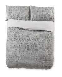 Double Chambray Cotton Duvet Set