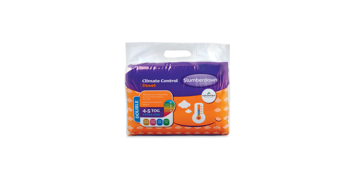 Double Climate Control Duvet Aldi Uk