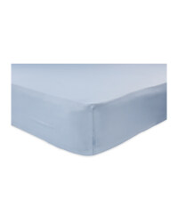 Double Easy Care Fitted Sheet - Blue