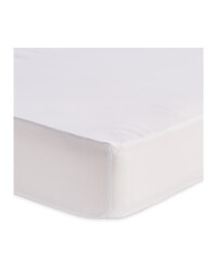 Double Easy Care Fitted Sheet - White