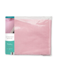 Double Fitted Sheet - Pink