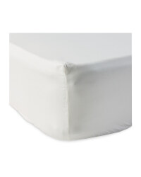 Cooling Double Fitted Sheet - Off white