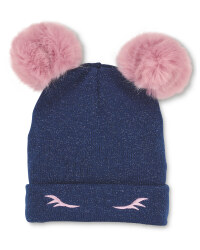 Crane Double Pom Pom Beanie