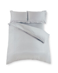 Double Sateen Duvet Set - Grey