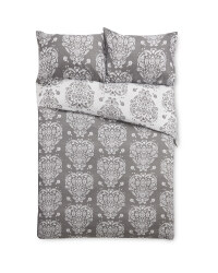 Double Scandi Heart Duvet Set