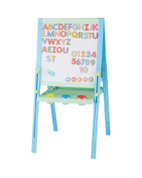 Little Town Pink Double Sided Easel - Blue