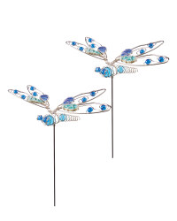 Dragonfly Garden Stake 2 Pack