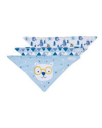 Blue Bear Dribble Bibs 3 Pack