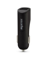 Dual USB Car Charger - Black