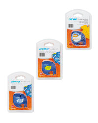 Dymo Plastic Labels
