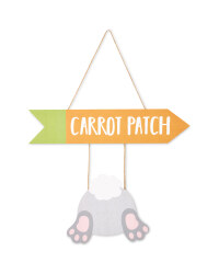 Easter Carrot Signpost