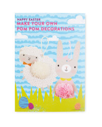 Easter Craft Kit Pom Pom Decorations