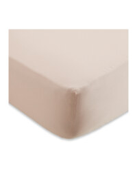 Easy Care Double Fitted Sheet - Pink