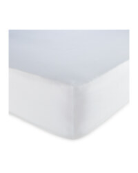Easy Care King Size Fitted Sheet - White