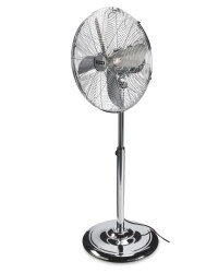 Easy Home Chrome Pedestal Fan
