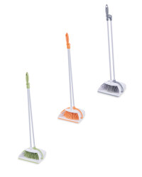 Easy Home Long Dustpan & Brush