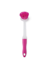 Easy Home Round Dish Brush - Pink