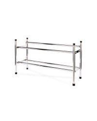 Easy Home Shoe Rack - Chrome