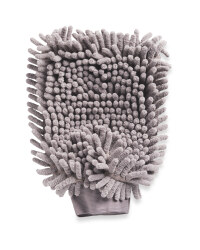 Easy Home Shower Mitt - Silver