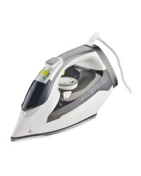 Easy Home Steam Iron - Black/White