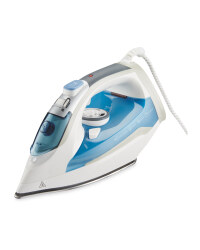 Easy Home Steam Iron - Blue/White