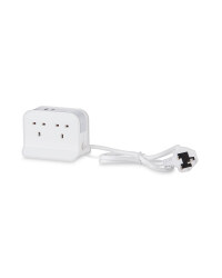 Easy Home USB Power Block - White