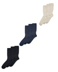 Easytop® Extra Roomy Socks 3 Pack