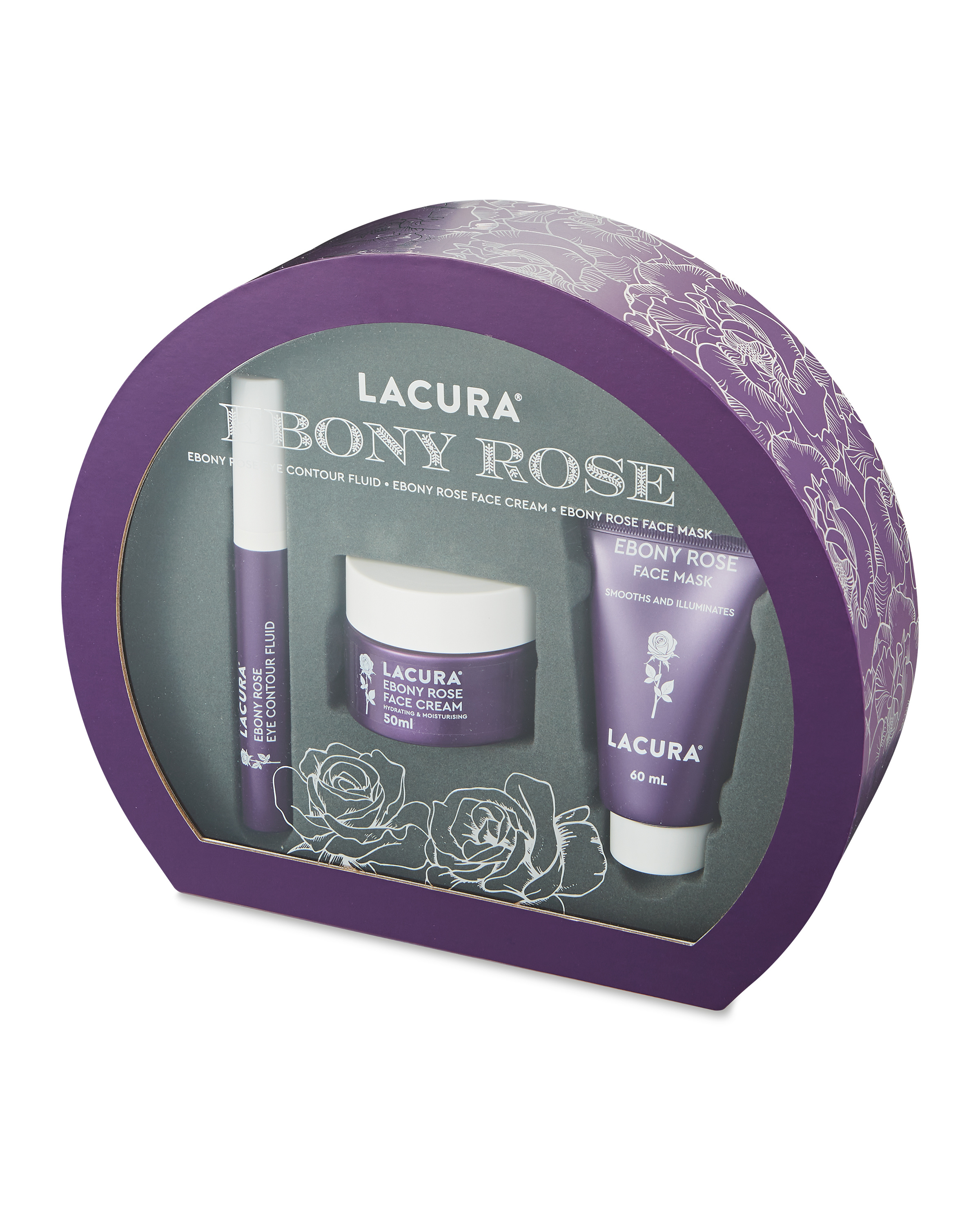 Lacura Ebony Rose Gift Set - ALDI UK