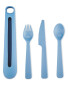 Eco Home Reusable Cutlery Set - Blue