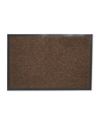 Edged Dirt Buster Runner - Dark Brown