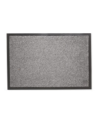 Edged Dirt Buster Runner - Light Grey