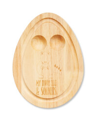 Egg Dinosaur Brunch Serving Board