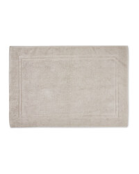 Egyptian Cotton Bath Mat - Grey