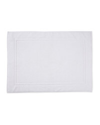 Egyptian Cotton Bath Mat - White
