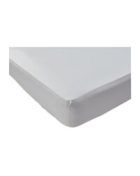 Egyptian Cotton Double Fitted Sheet - Grey