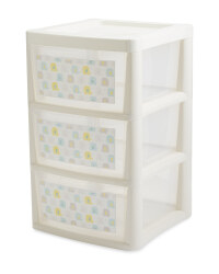 Elephant 3-Drawer Tower