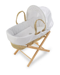 Elephant Moses Basket With Stand