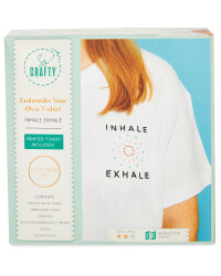 Embroider Your Own T-shirt Inhale